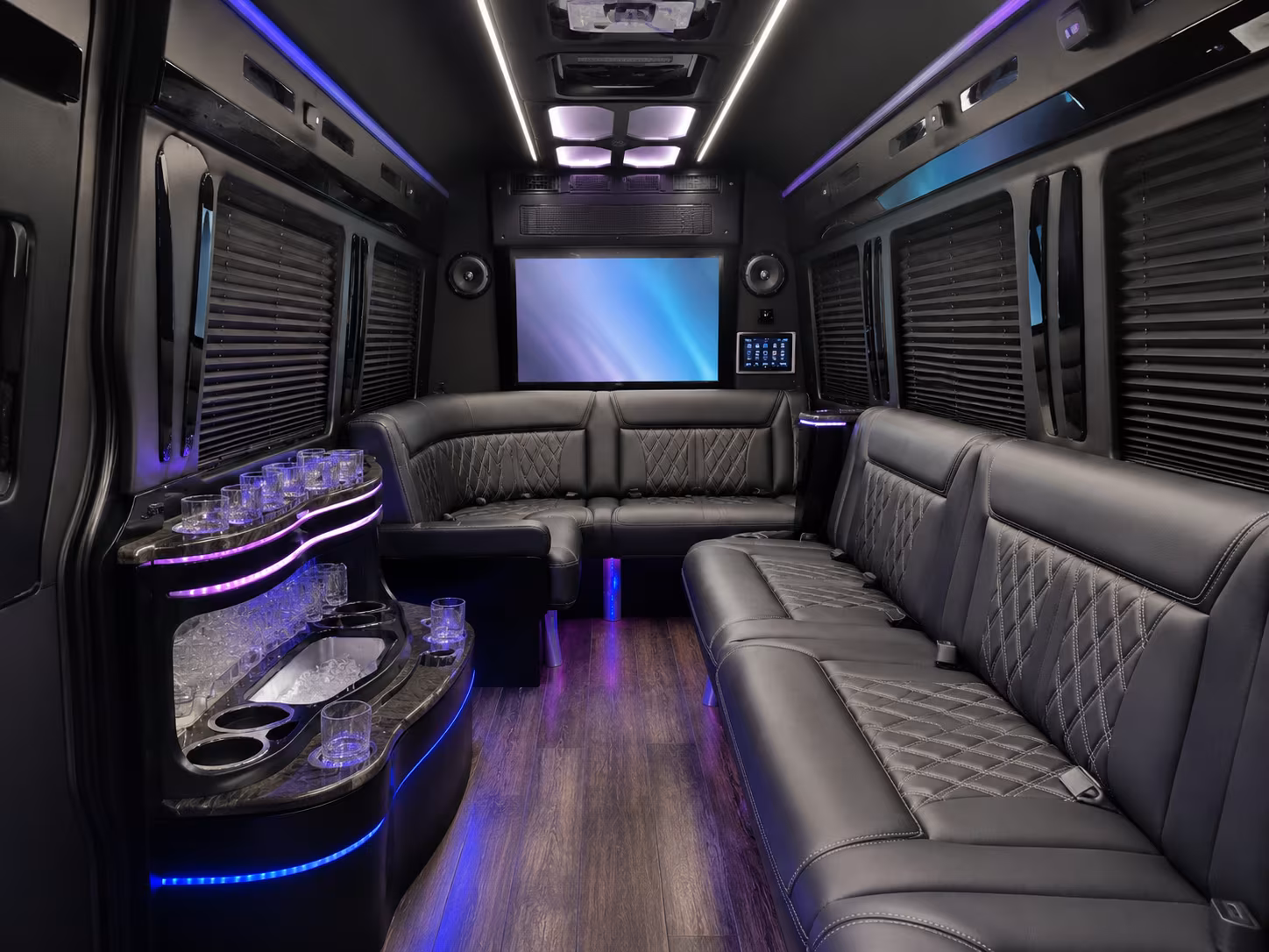 choosing the right bus size for your midland wedding has never been easier
