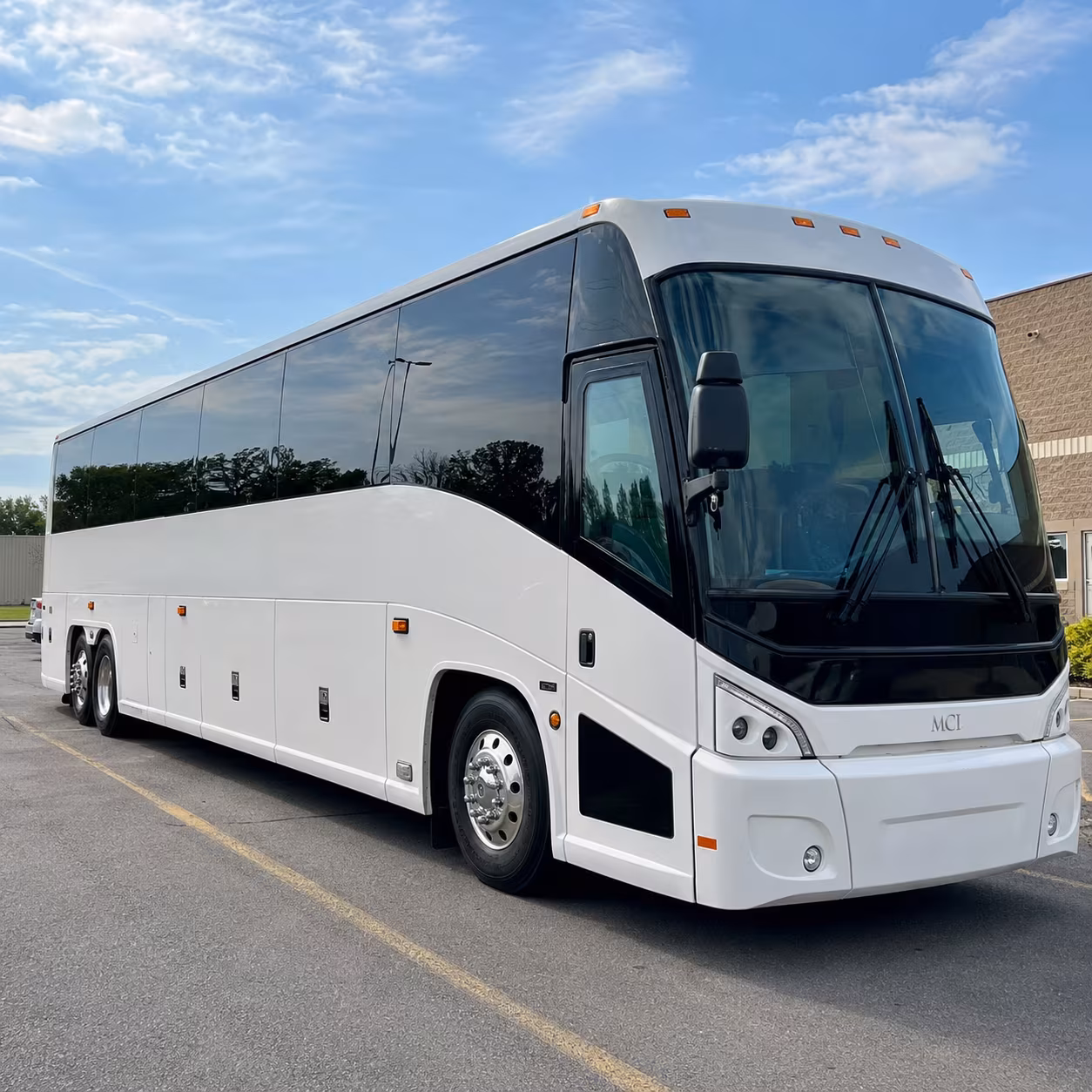 midland bus rental service area