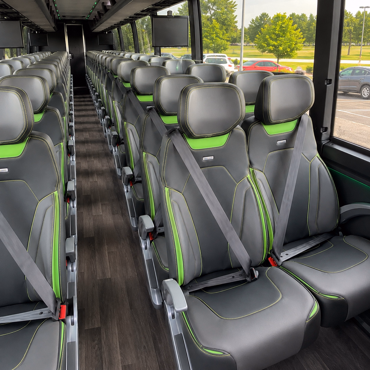 midland charter bus services inside
