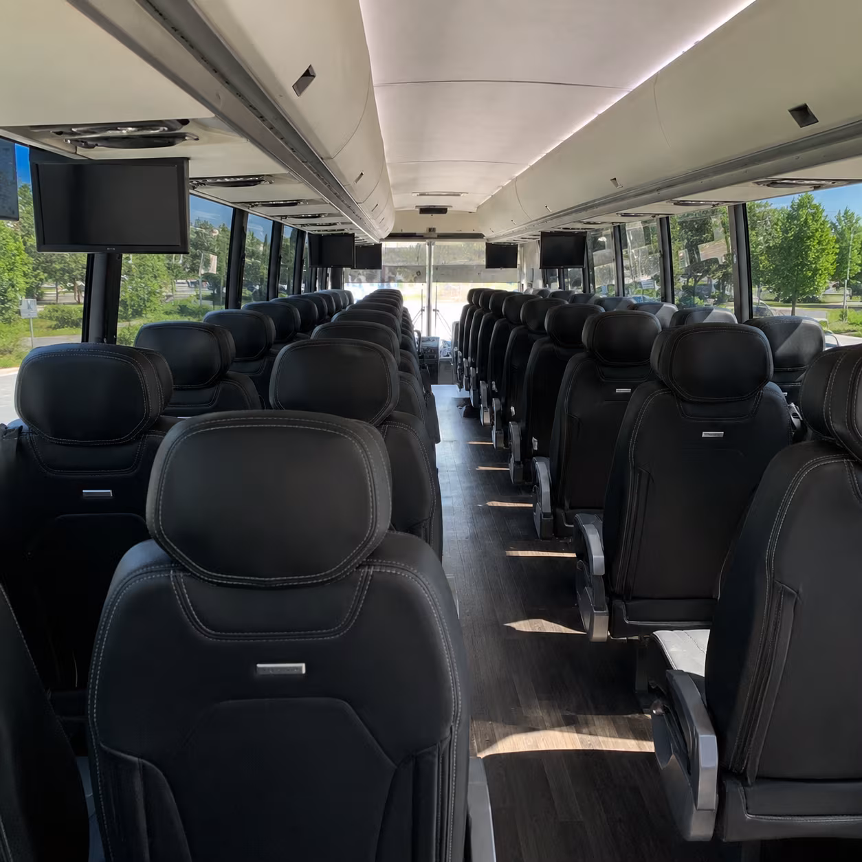 midland corporate event transportation onboard seating